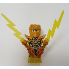 LEGO Ninjago njo797 Jay (Golden Dragon) without Wings (zwarte la)*P